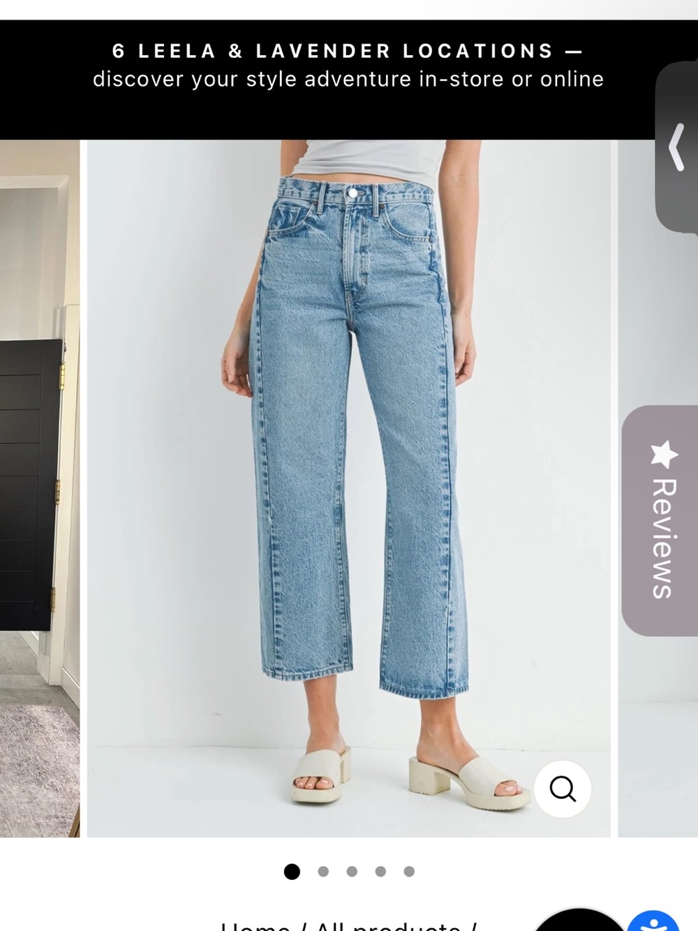 Just Black Denim | Slight Barrel Twist Jeans
